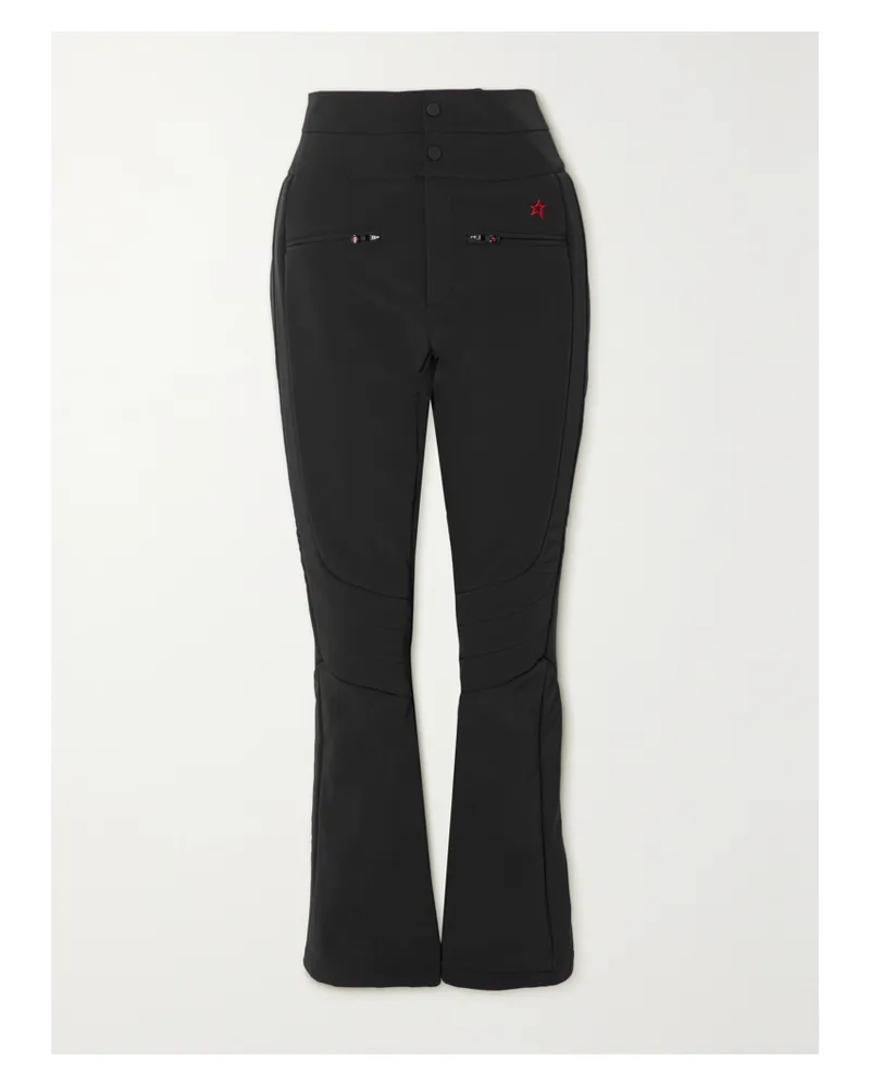 Perfect Moment Aurora Hoch Sitzende, Ausgestellte Skihose - Schwarz Schwarz