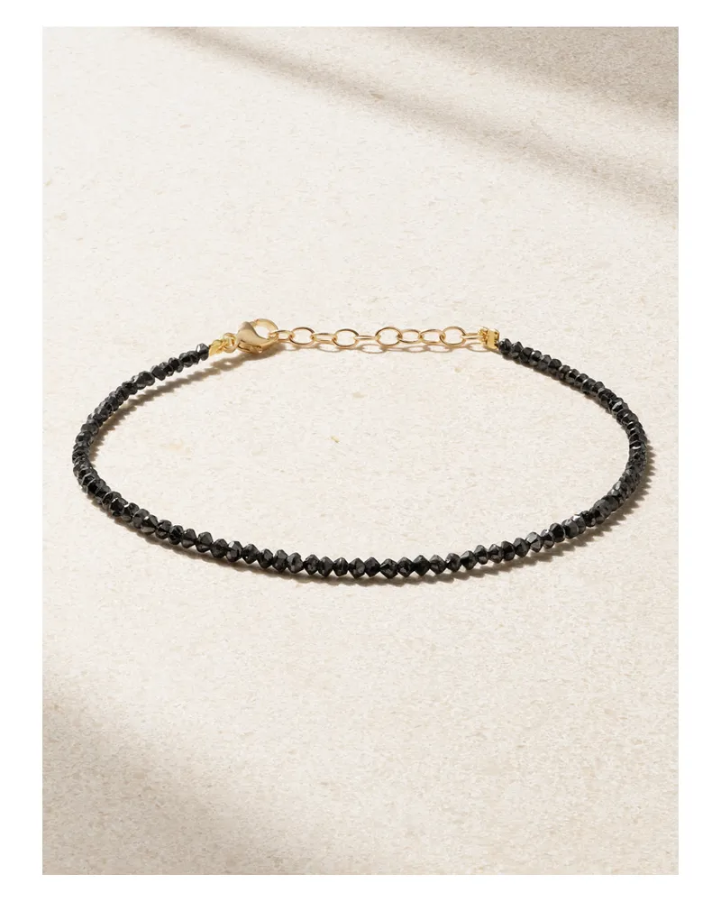 JIA JIA Armband Mit Diamanten Und Details Aus Gold - Schwarz Schwarz