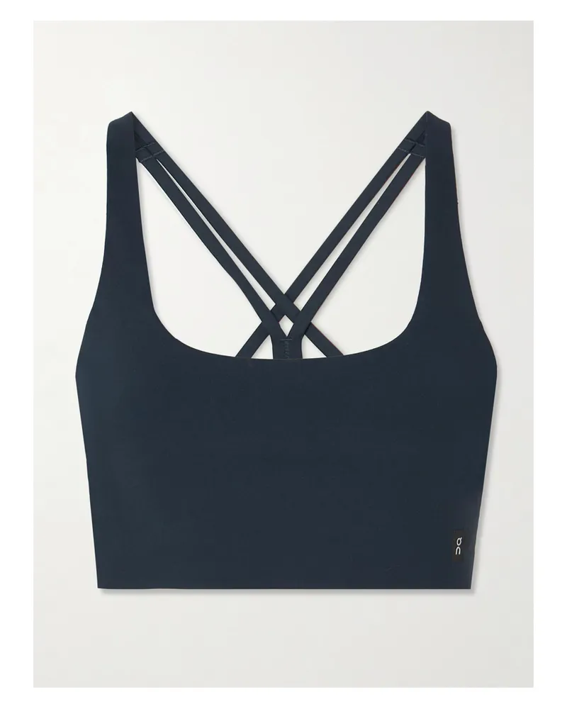 ON Studio Sport-bh Aus Recyceltem Stretch-material - Blau Blau