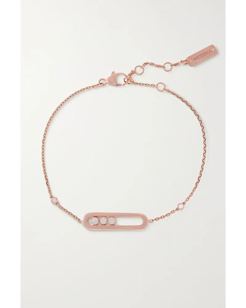 Messika Baby Move Armband Aus 18 Karat Roségold Mit Diamanten Gold