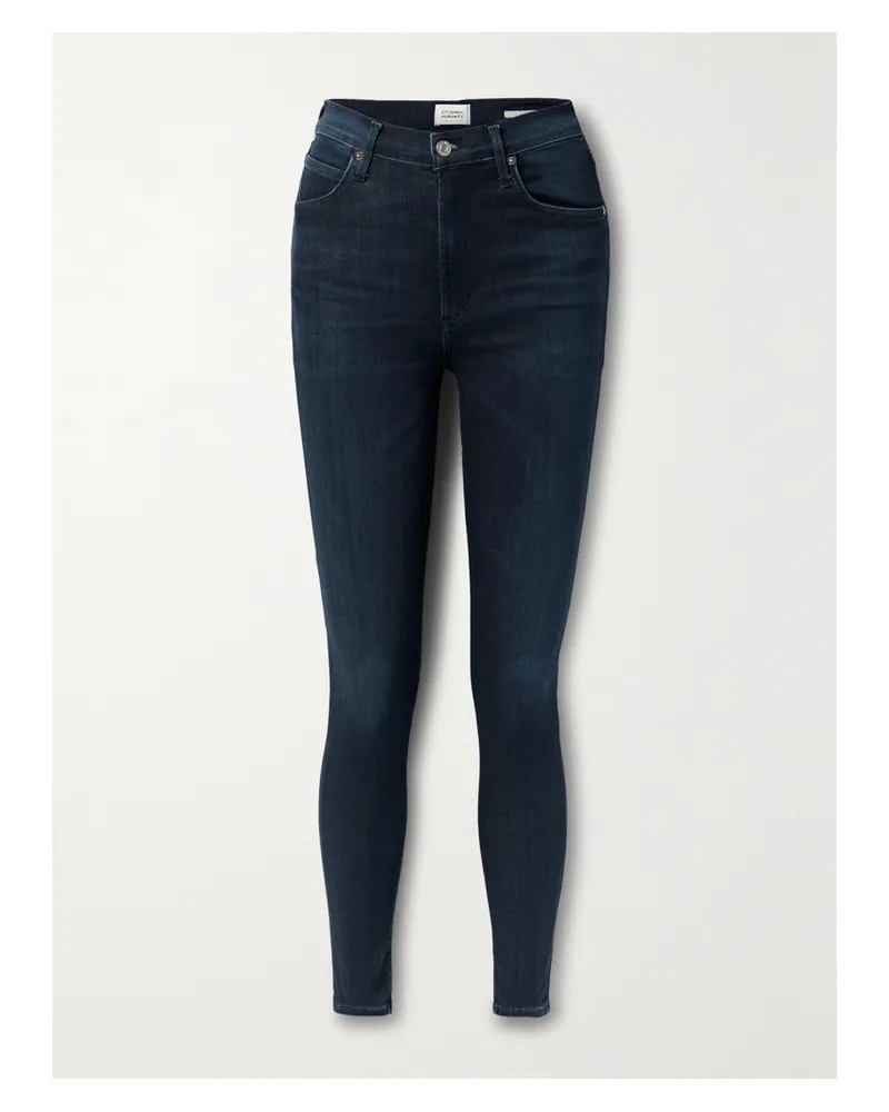 Citizens of humanity Chrissy Hoch Sitzende Skinny Jeans - Blau Blau