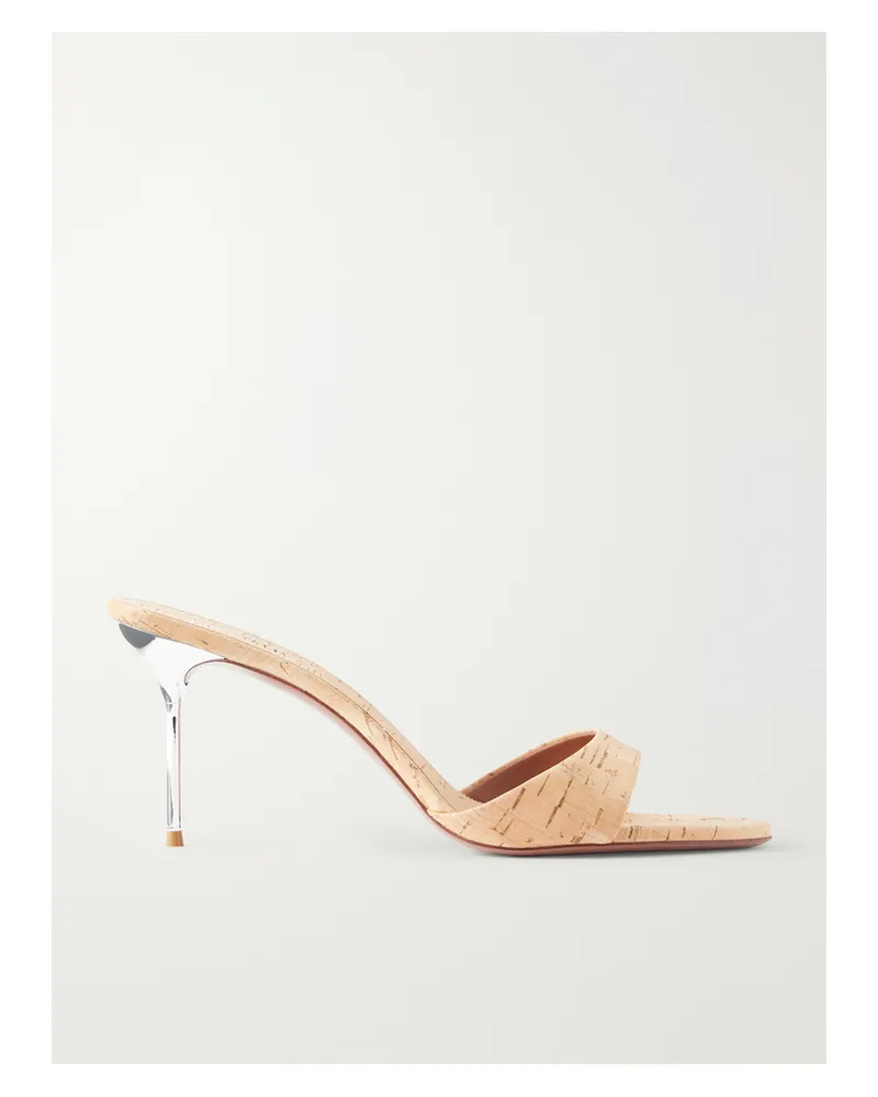 Paris Texas Lidia Cork Mules - Neutrals Neutrals