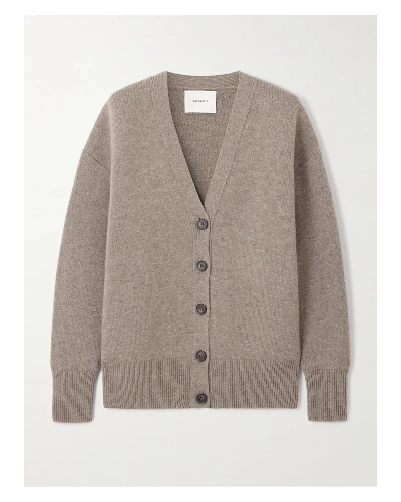 Lisa Yang Amery Cardigan Aus Kaschmir - Grau Grau