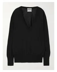 Jil Sander Kaschmirpullover Schwarz