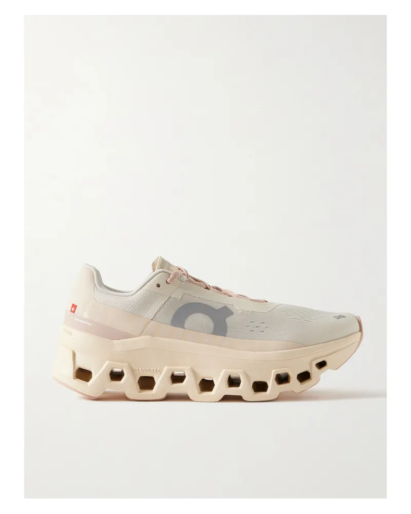 ON Running Cloudmster Sneakers aus Mesh Pink