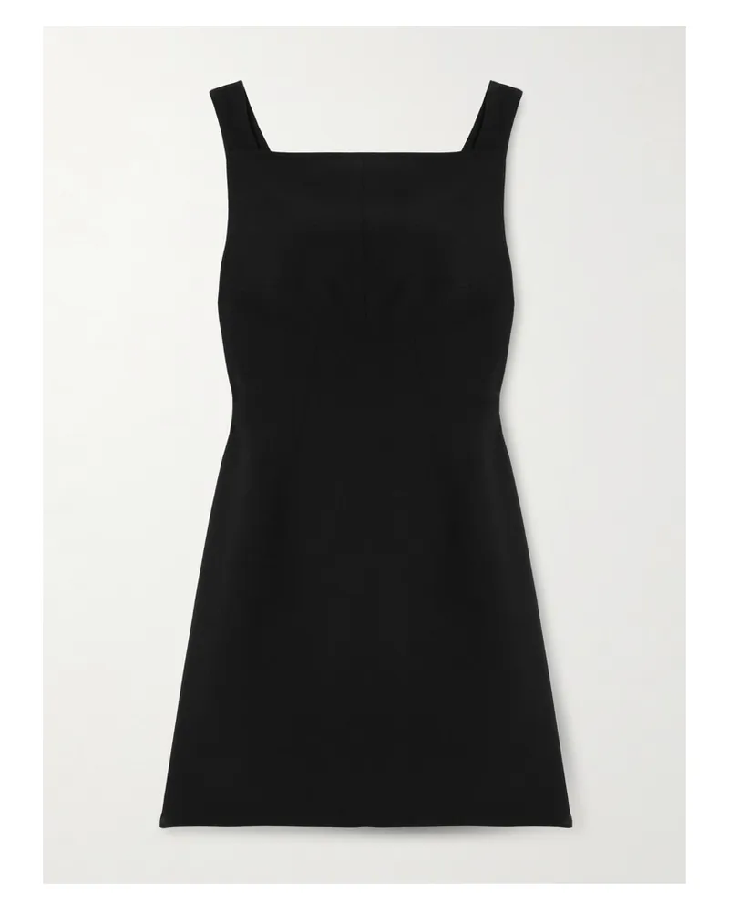 Givenchy Minikleid Aus Crêpe Mit Cut-out - Schwarz Schwarz