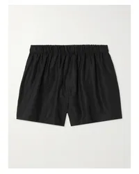 CDLP Pyjama-shorts aus Tencel™ Lyocell Schwarz