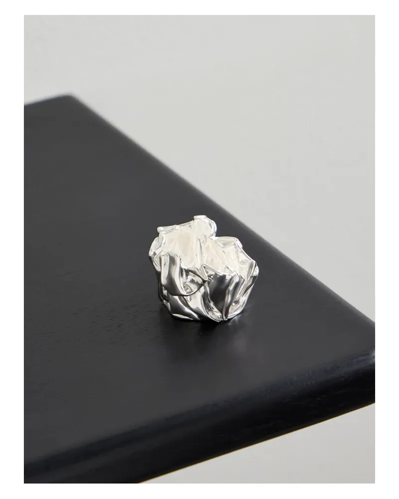 Completedworks Versilberter Kerzenständer Silber