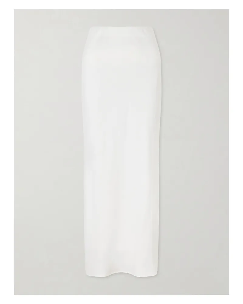 Brunello Cucinelli Woven Maxi Skirt - White White