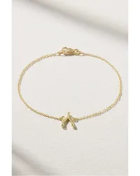 Jennifer Meyer Mini Wishbone Armband aus 18 Karat Gold