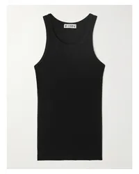 ÉTERNE Tanktop aus Geripptem Stretch-jersey Schwarz