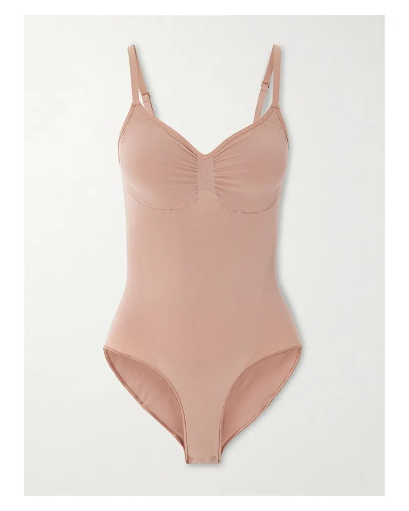 SKIMS Seamless Sculpt Brief Bodysuit – Sienna – Body - Neutral Neutral