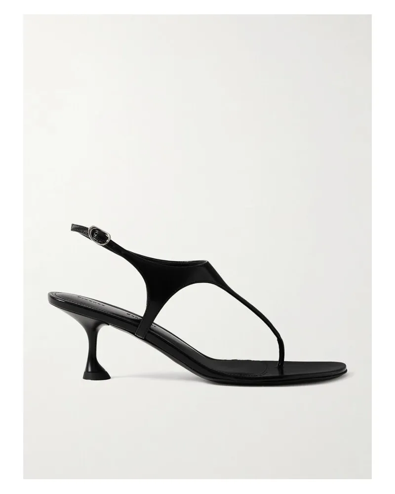 Proenza Schouler Sandalen Aus Leder - Schwarz Schwarz