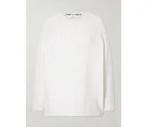 Knitted Sweater - White