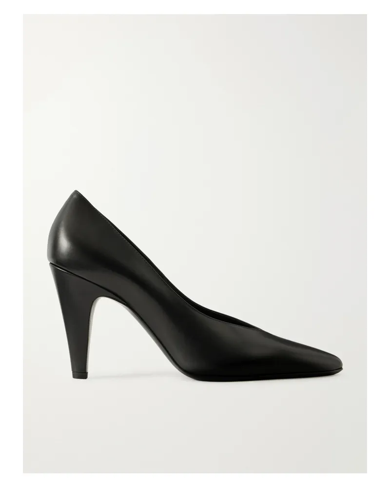 Alaïa 90 Pumps Aus Leder - Schwarz Schwarz