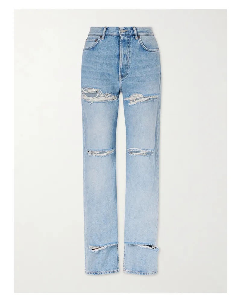 Acne Studios Straight-leg Jeans - Blue Blue