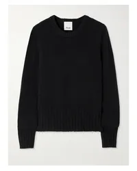 ALLUDE Kaschmirpullover Schwarz