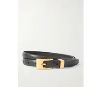 Downtown Leather Waist Belt - Black