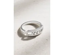 Messika Baby Move Ring aus 18 Karat Weiß mit Diamanten Gold