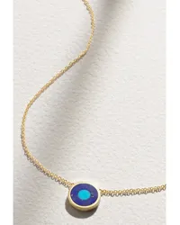 Jennifer Meyer Mini Evil Eye Kette aus 18 Karat Gold