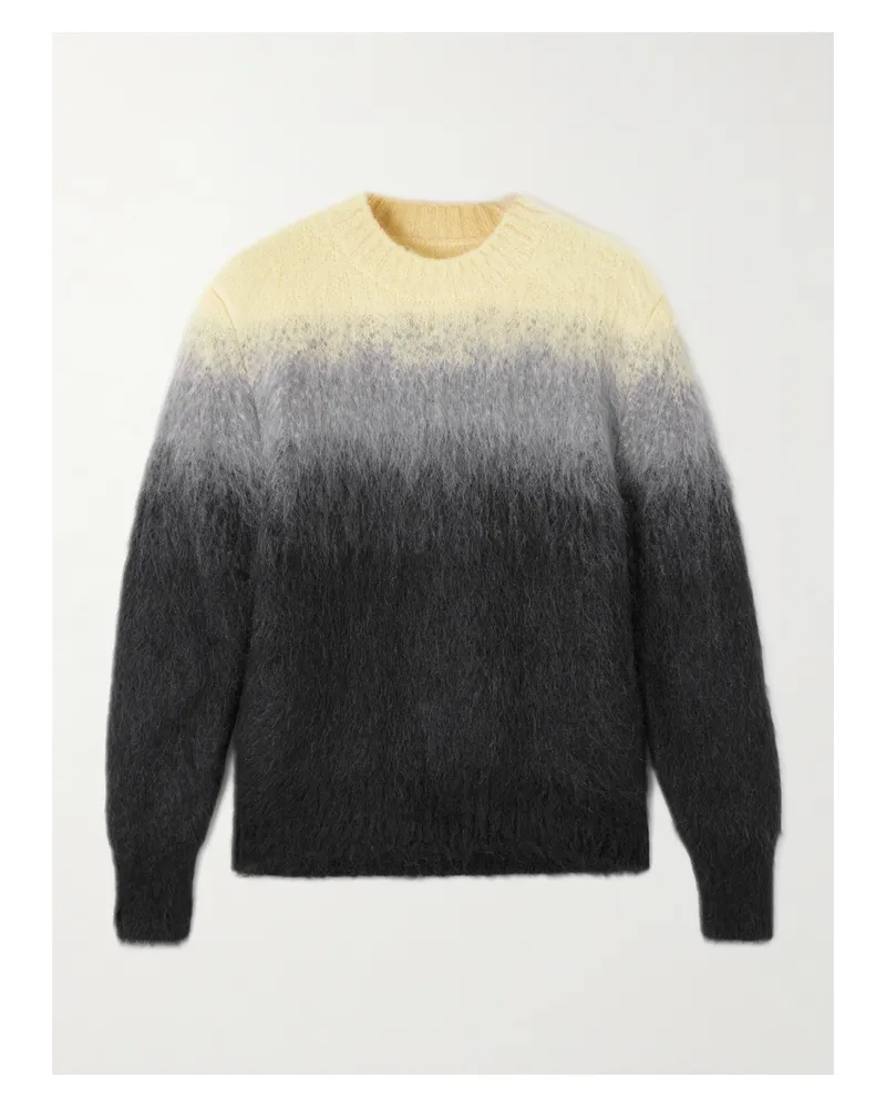 Jil Sander Pullover Aus Einer Mohairmischung Mit Farbverlauf - Mehrfarbig Mehrfarbig