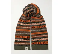 Wollpullover Mit Fair-isle-muster - Grün