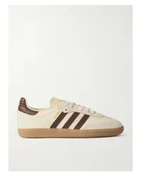 adidas Samba Og Sneakers aus Nylon und Leder Creme