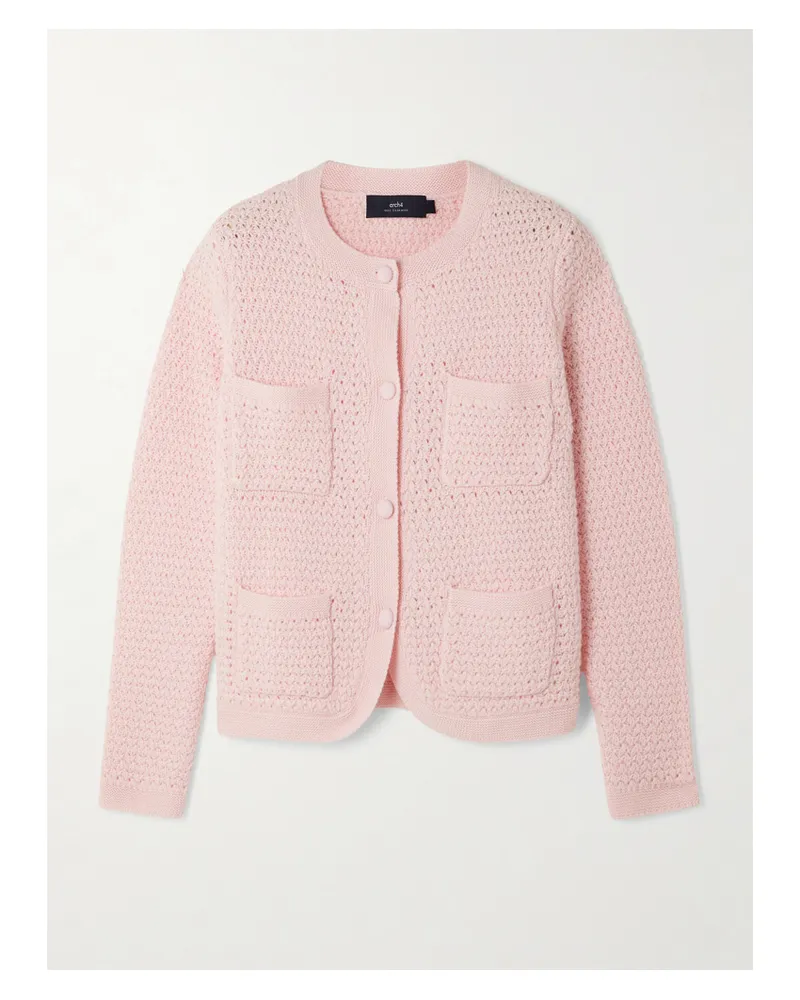arch4 Tulip Cardigan Aus Biokaschmir - Pink Pink