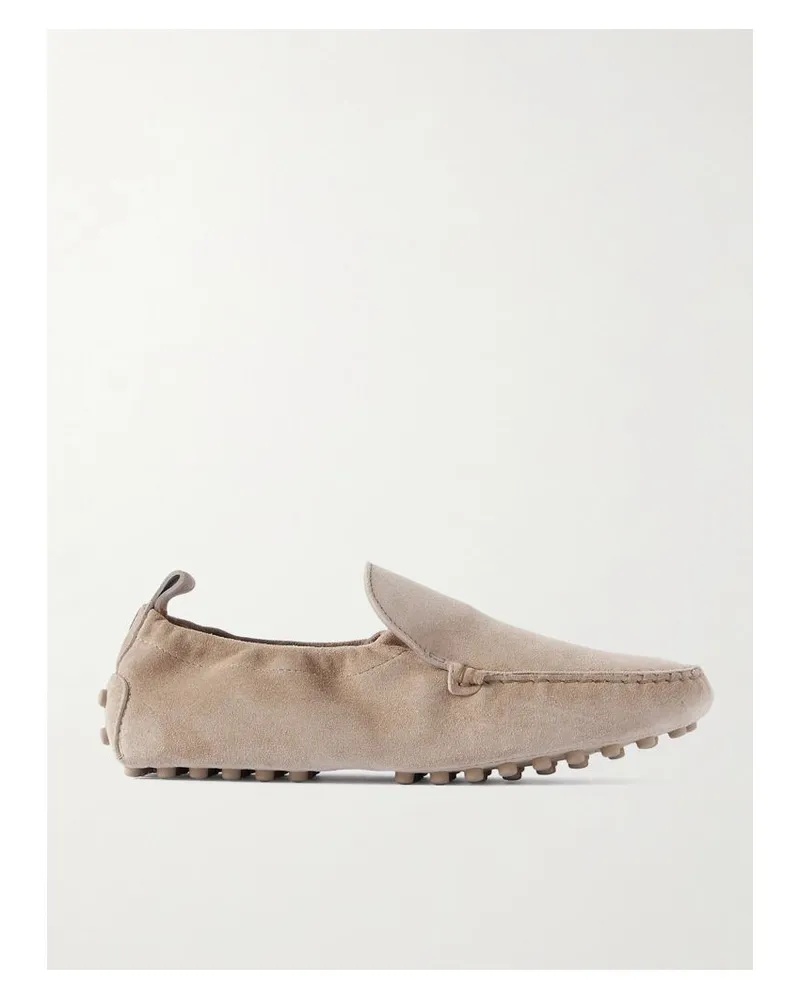 TOD'S Gommino 22l Loafers Aus Veloursleder - Braun Braun