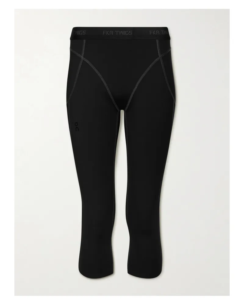 ON Fka Twigs Studio Leggings Aus Recyceltem Stretch-jersey - Schwarz Schwarz