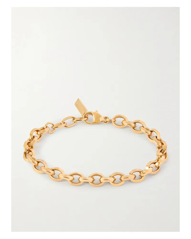 Saint Laurent Goldfarbenes Armband Gold