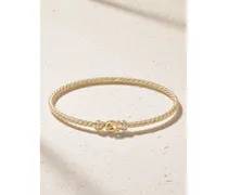 Cablespira® 18-karat Gold Diamond Bracelet