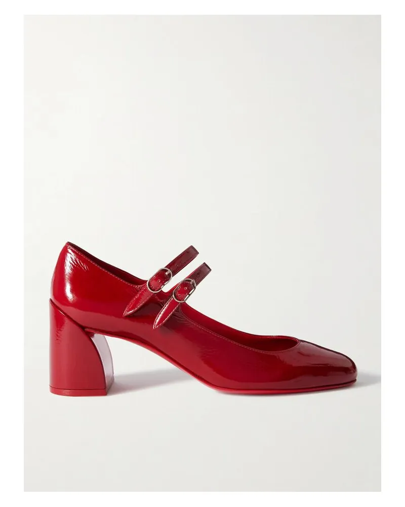 Christian Louboutin Miss Jane 55 Pumps Aus Lackleder - Rot Rot