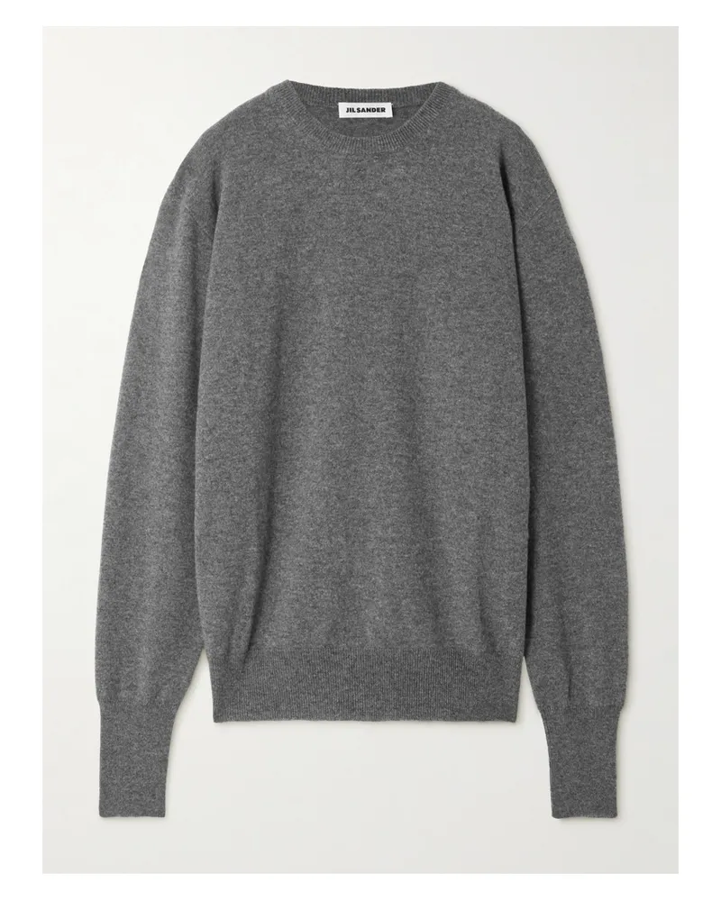 Jil Sander Kaschmirpullover - Grau Grau