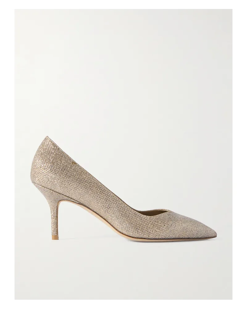 Stuart Weitzman Eva Pumps Gold