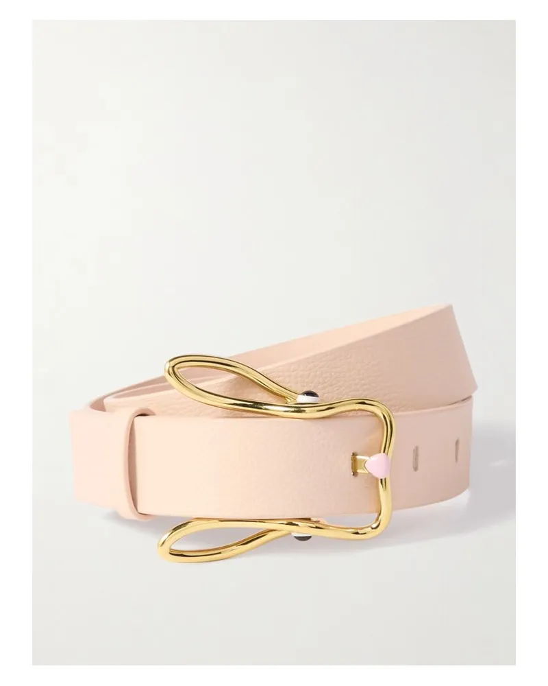 Bottega Veneta Gürtel Aus Leder - Pink Pink