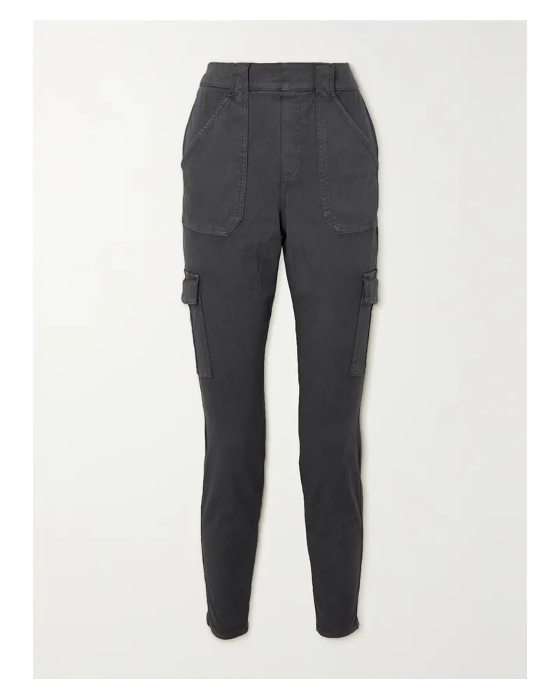 Spanx Cargohose Aus Twill - Schwarz Schwarz