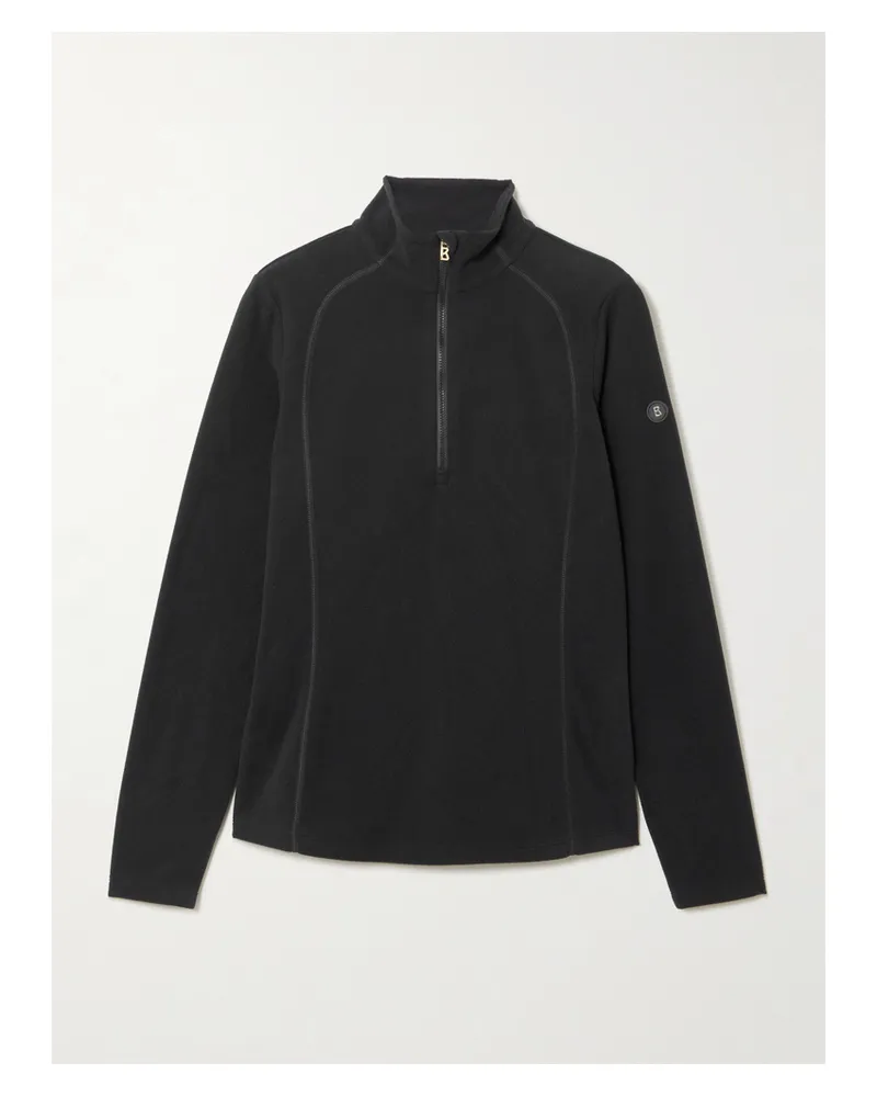 Bogner Medita Baselayer Aus Fleece Mit Applikation - Schwarz Schwarz