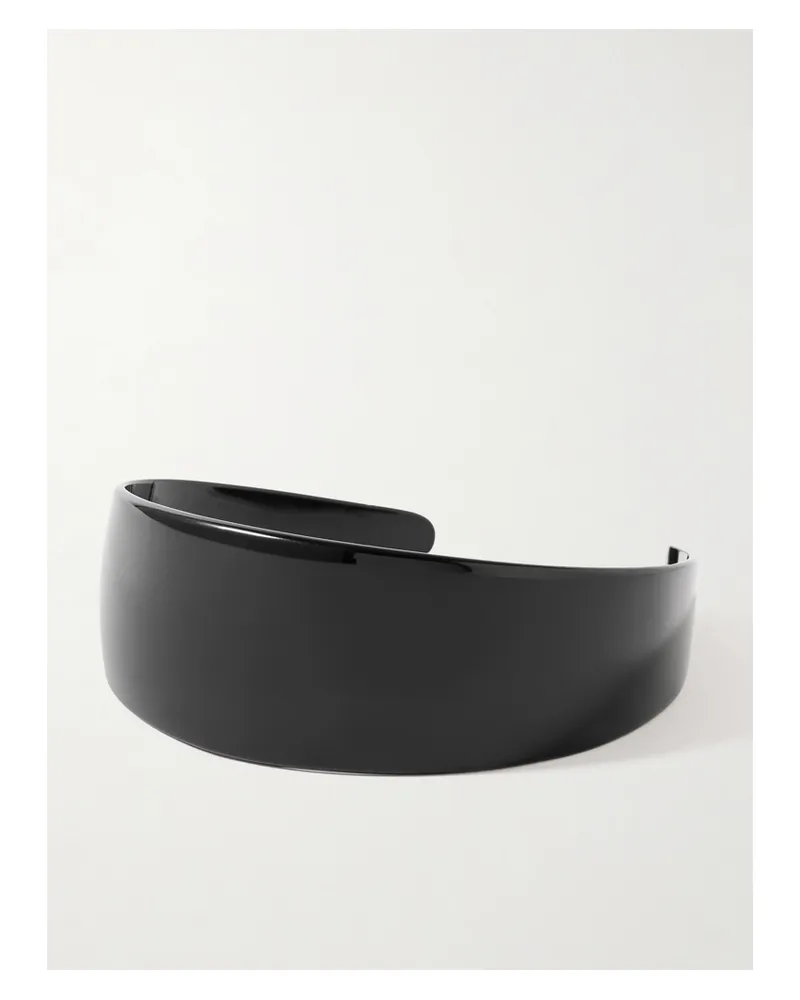 Sophie Buhai Bessette Acetate Headband - Black Black