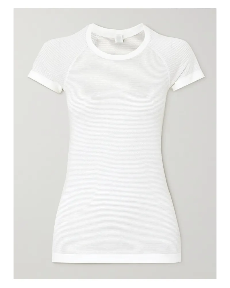 LULULEMON Swiftly Tech 2.0 T-shirt Aus Stretch-material - Weiß Weiß