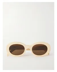 Celine Triomphe Sonnenbrille Creme