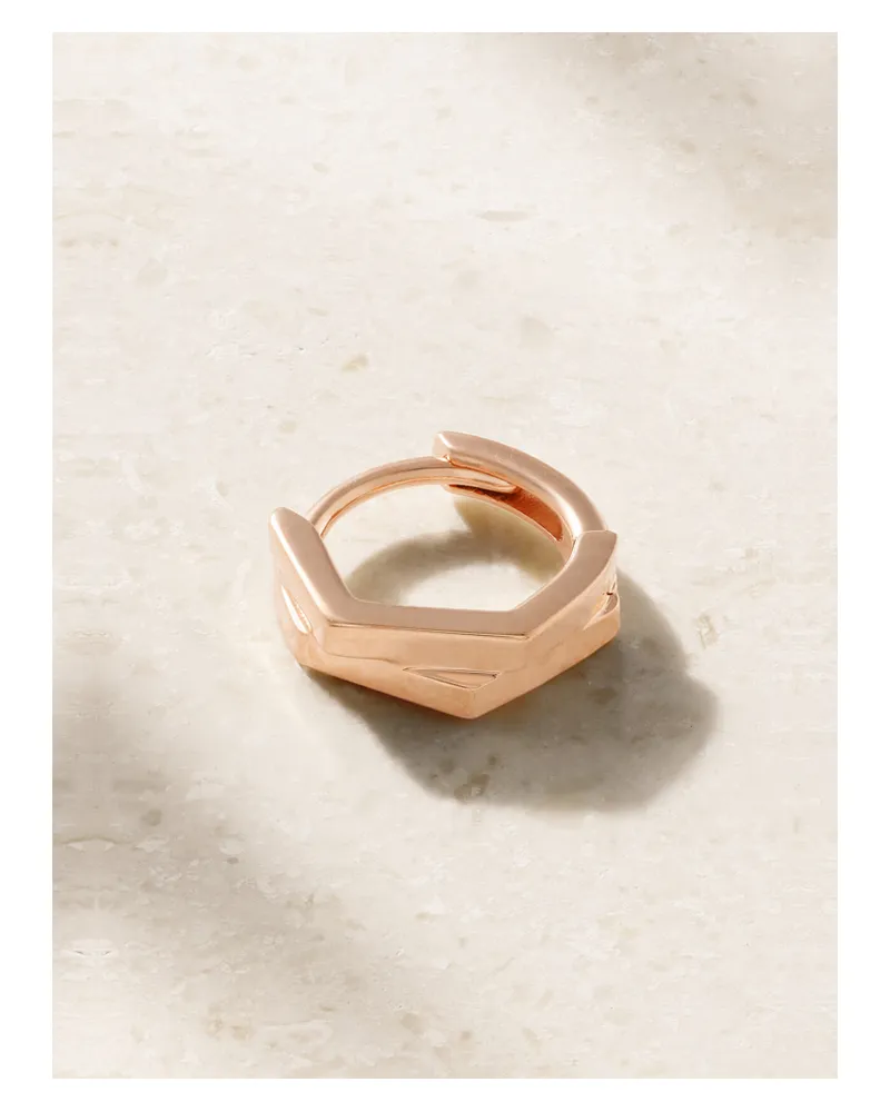 Repossi Einzelne Creole Aus 18 Karat Roségold Gold