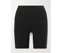 Shorts Aus Stretch-material - Schwarz