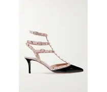 Valentino Garavani Rockstud 65 Pumps Aus Lackleder - Schwarz