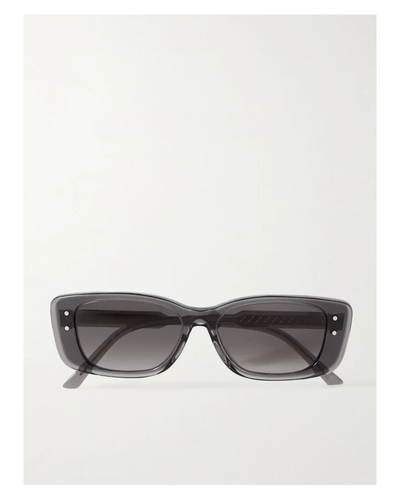 Dior Diorhighlight S21sonnenbrille Mit Eckigem Rahmen Aus Azetat - Grau Grau