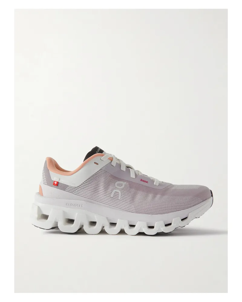 ON Cloudflow 4 Sneakers Aus Mesh - Lila Lila