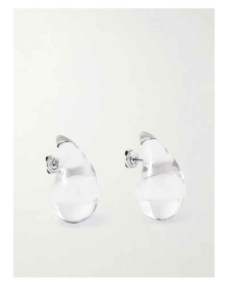 Bottega Veneta Ohrringe Mit Harz Und Details Aus Sterlingsilber - Neutral Neutral
