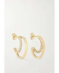 Jennifer Meyer Double Hoops Creolen aus 18 Karat Gold