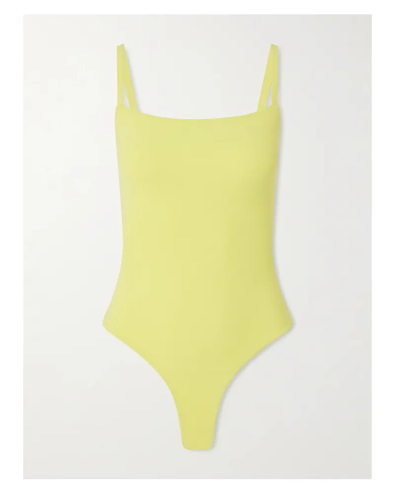 Kiki De Montparnasse Euchaffe Swimsuit - Yellow Yellow