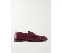 Le Loafer Leather Loafers - Red